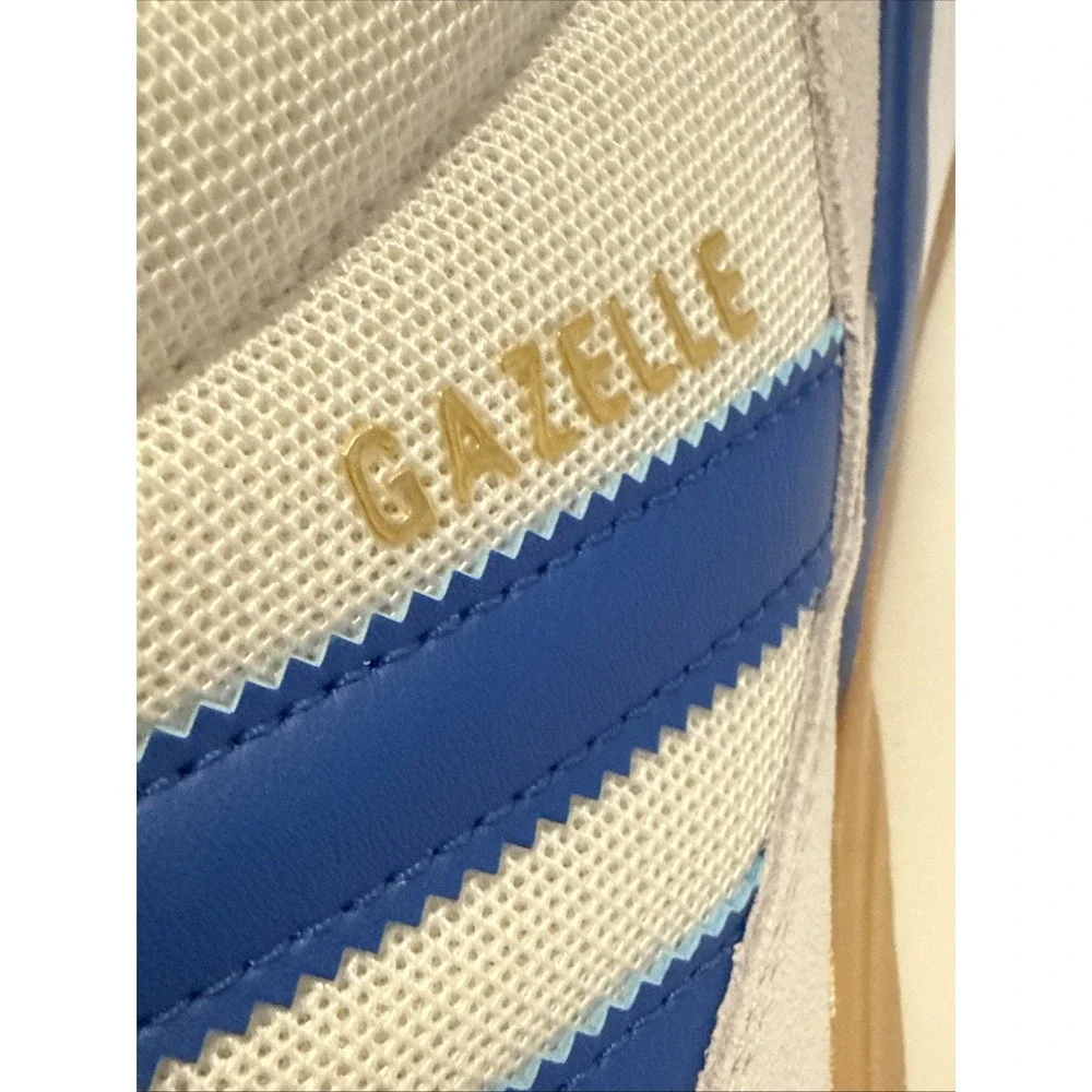 Adidas Gazelle Sala Men 13 / Women 14 JR3839 White & Blue - New in the Box NiB